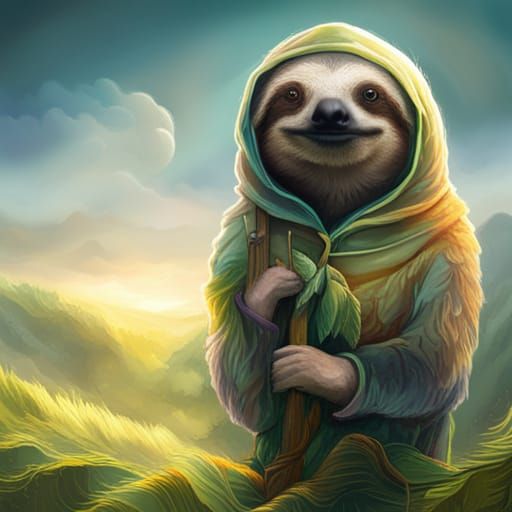 Humanoid Sloths: The Chillest Evolution