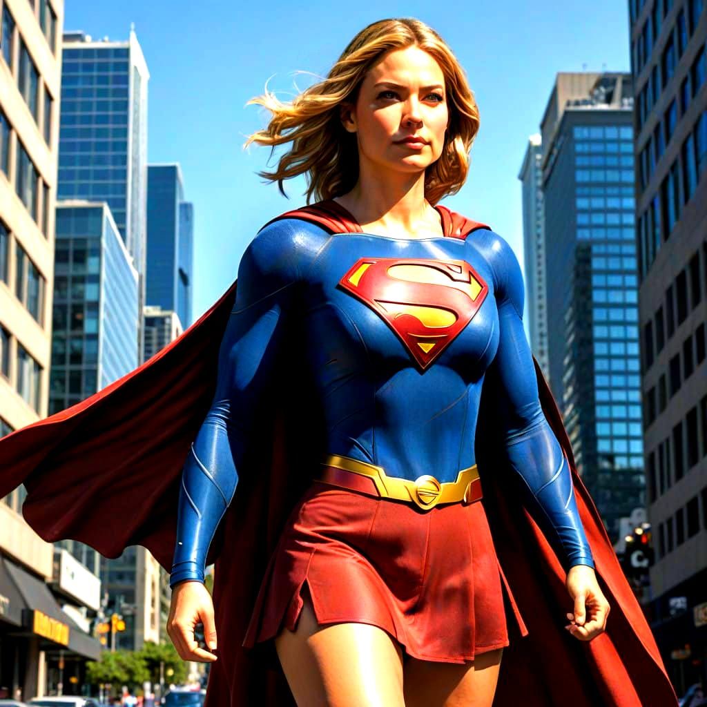 Majestic Female Superhero Revealed