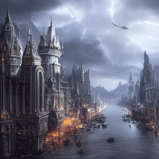 Project Blackwing: Epic Cinematic Digital Matte Painting