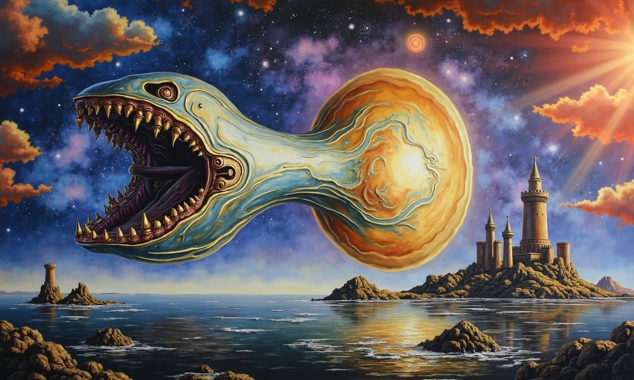 Hyperdetailed 3D Cosmic Atomic Neuronic Extremes