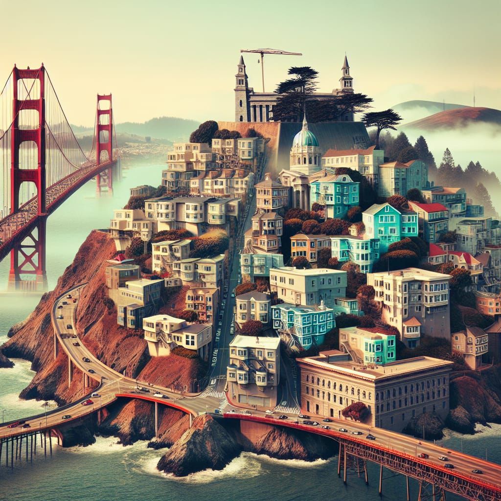 Surreal San Francisco Dreamscape