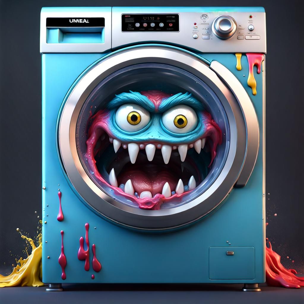 washing machine monster