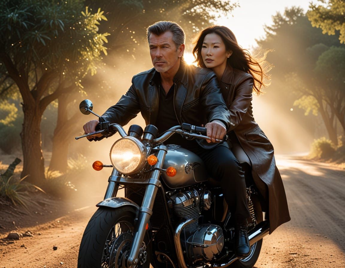 James Bond 007 and Wai Lin