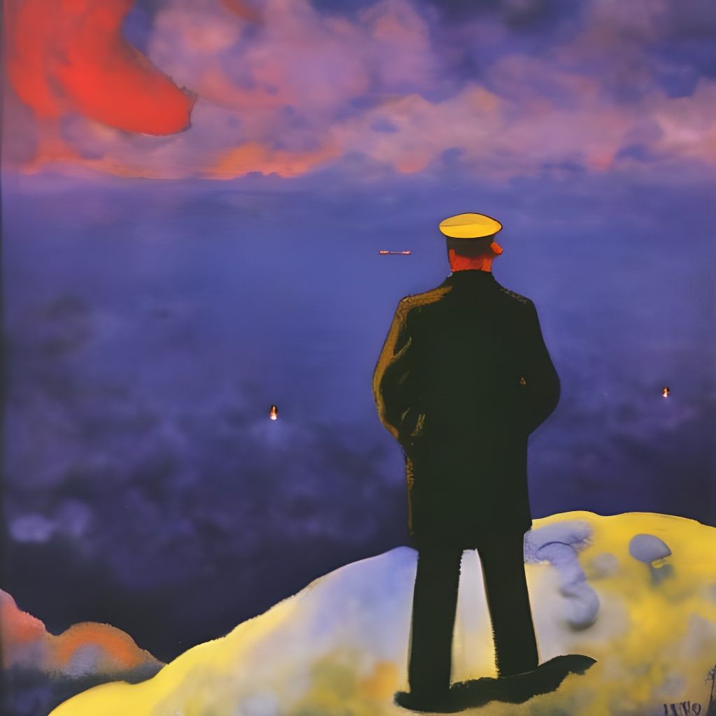 Wanderer Above the Sea of Fog: Evocative Landscape