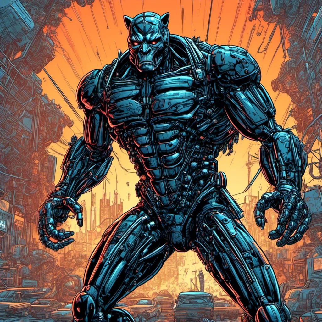Panthernator Panther as a Terminator