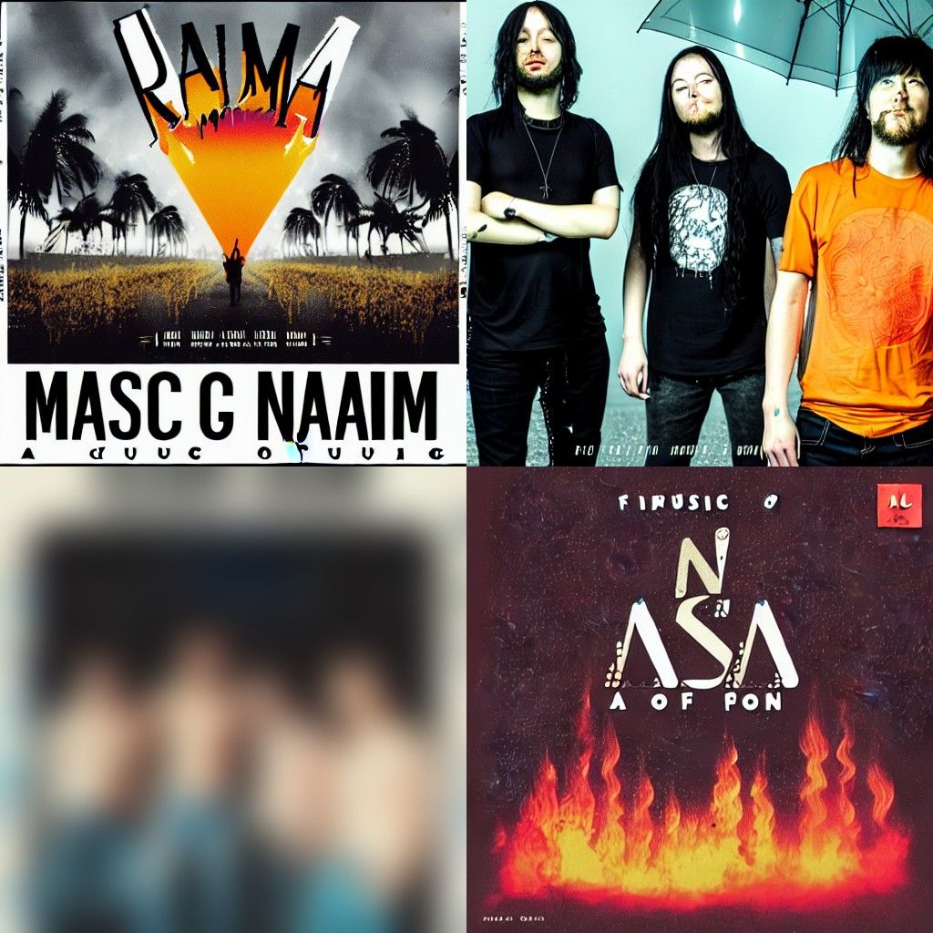 Music group a rain of napalm