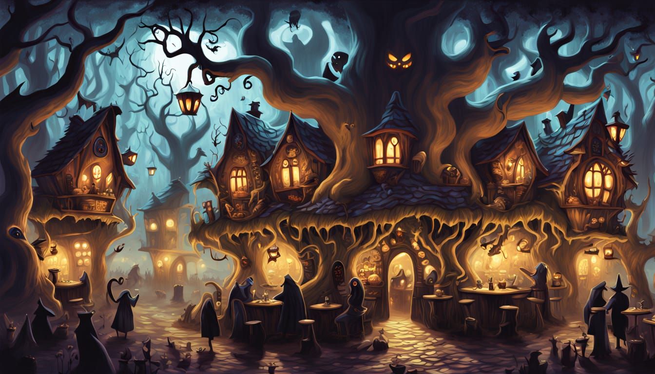 Mysterious Woodland Cafe Serves Enchanted Drinks to Creature...