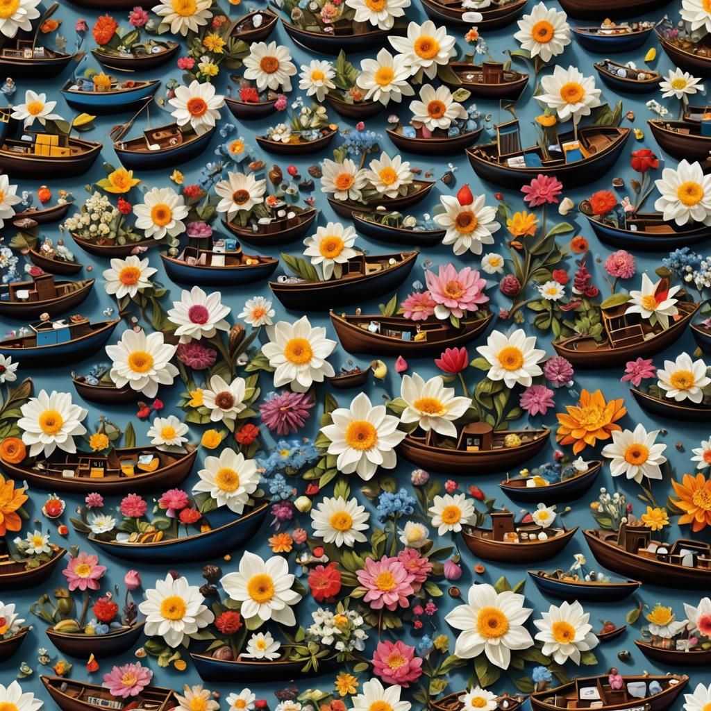 Unconventional Boats: Chocolate Boat on Milk Sea