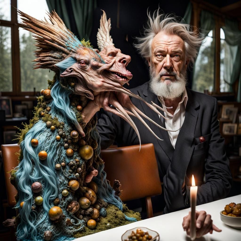 Magical Realism Bizarre Art in 3D