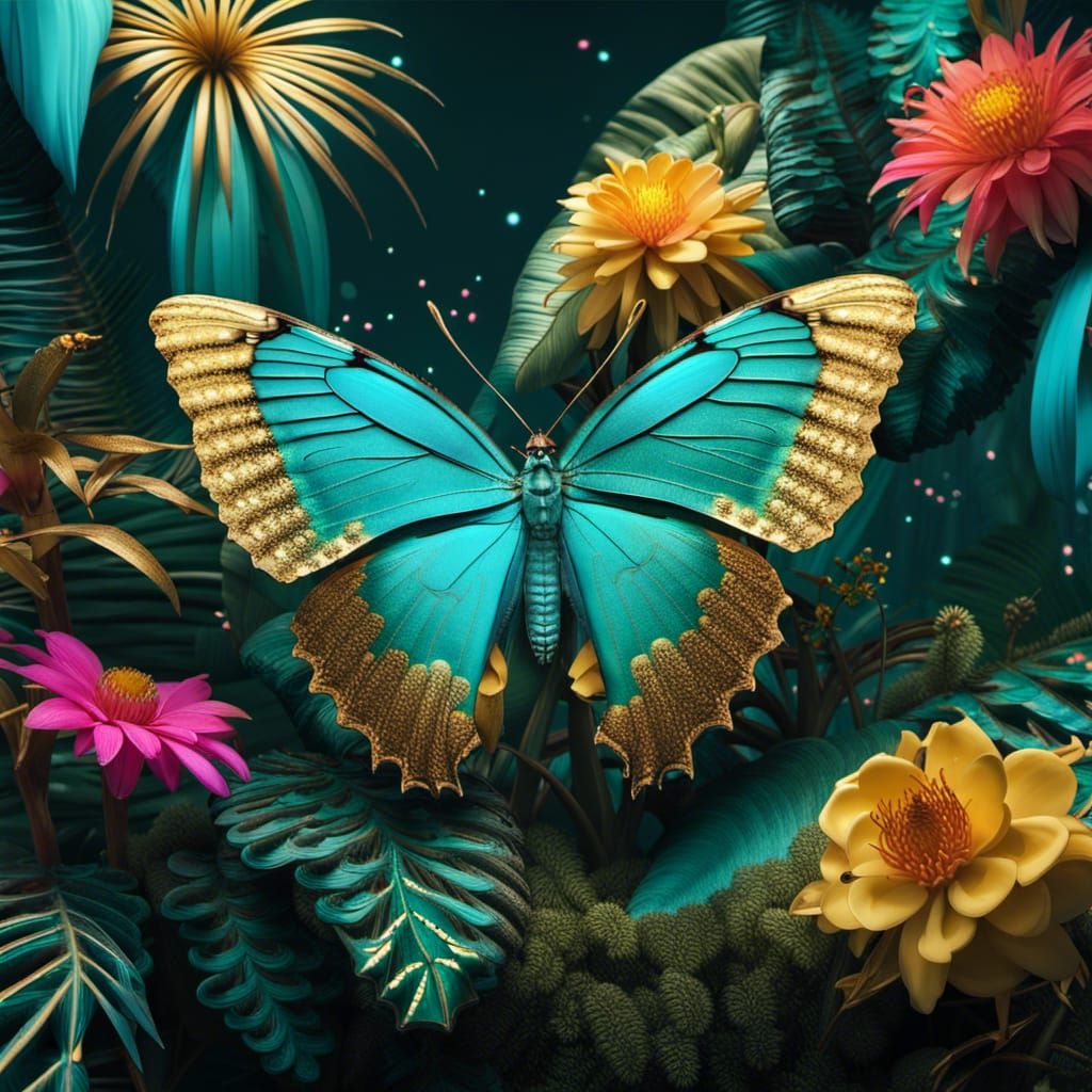 Butterfly camouflage