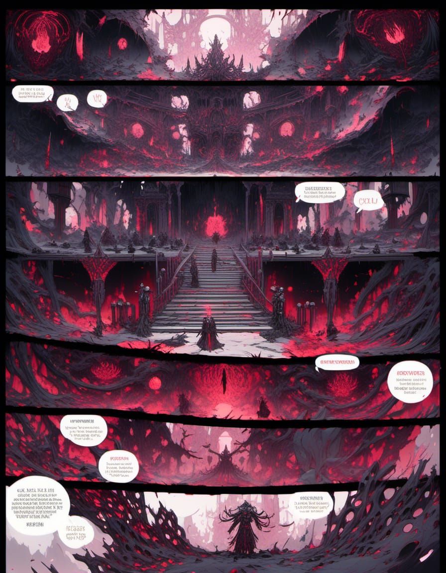 <lora:Unreal:1.0>
Hell uprising  evil crimson, hellion black salted fire, gargantuan holographic, monochromatic savage f...