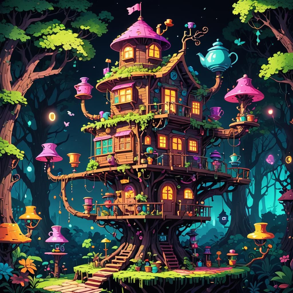 The Mad Hatter's Treehouse III