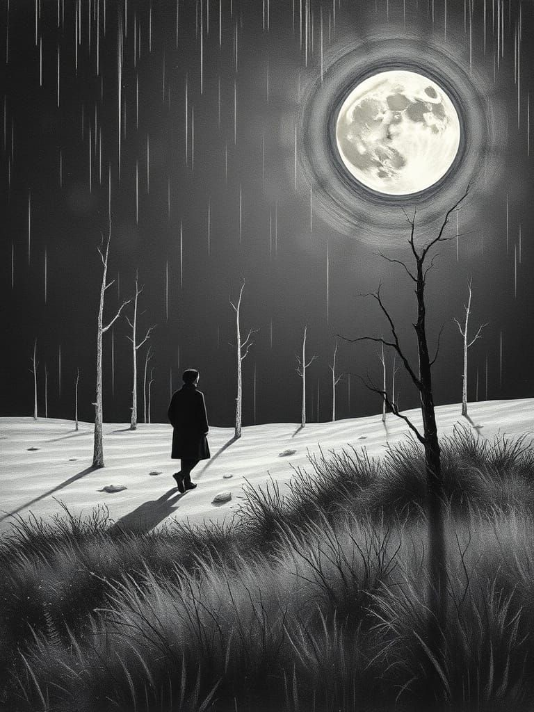 The Superterranean Moon Made You Cry Over Subimposed Carbon