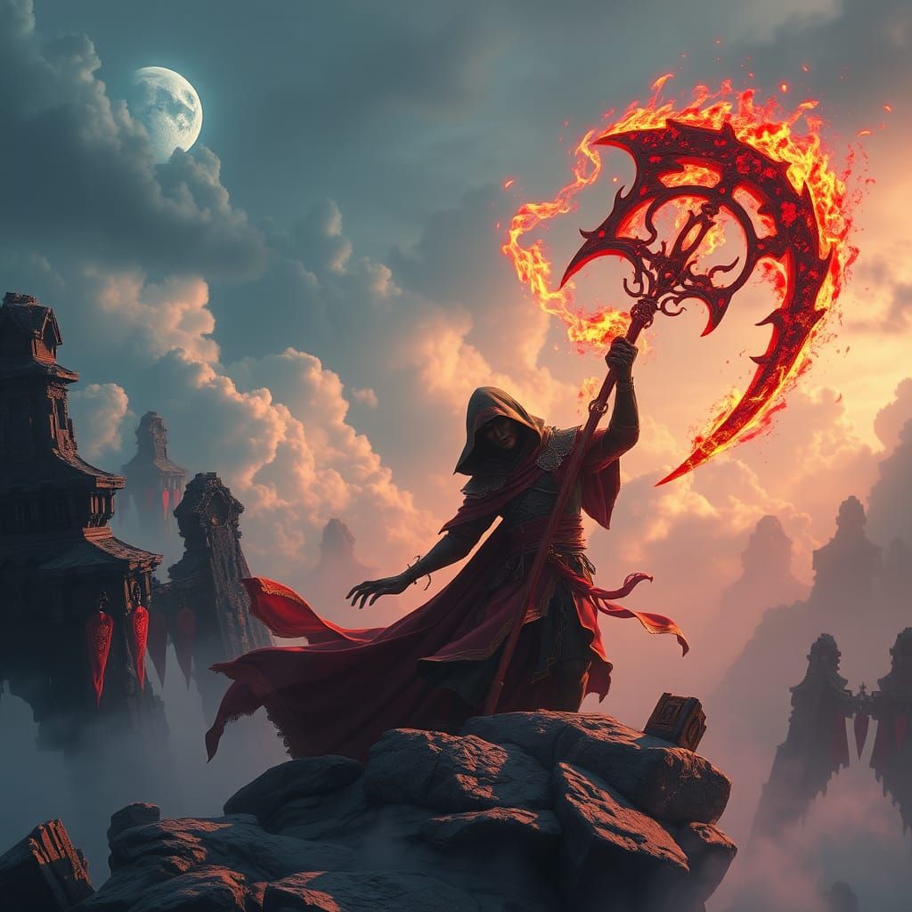 Reaper of Death Slices Reality with Scythe