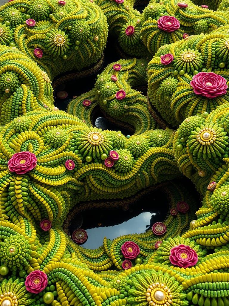 Soutache Hedgemaze