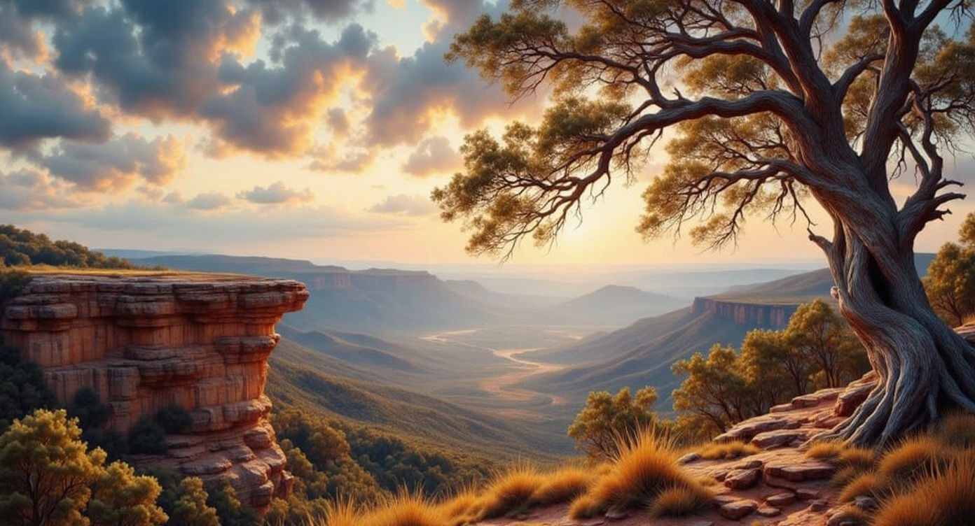 Epic Australian Landscape in Flinders Ranges