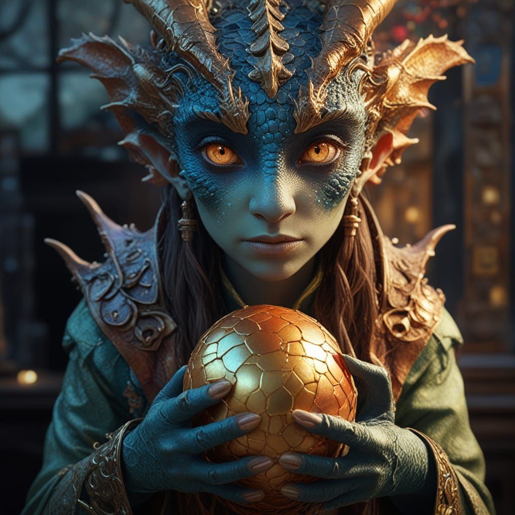 Dragon Keeper and Eggs: A Mother's Love