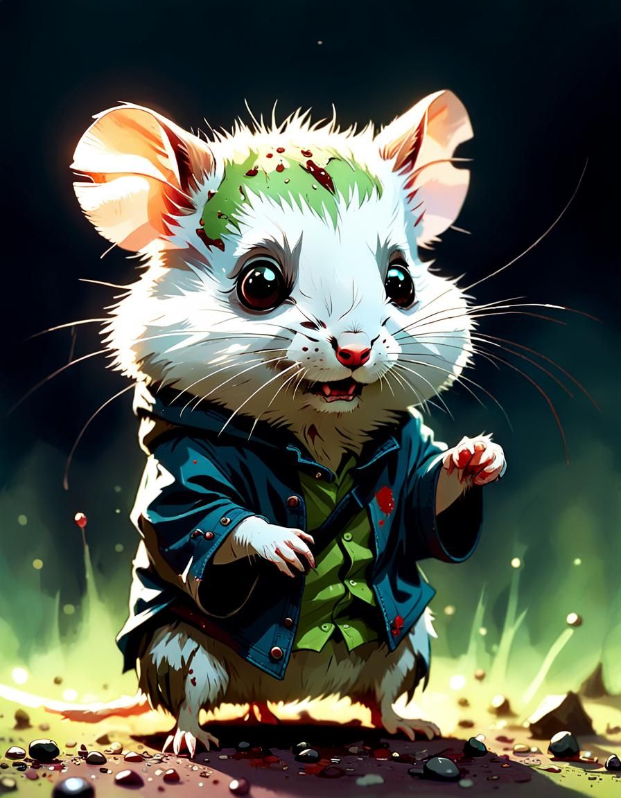 Zombie Hamster Concept Art on Artstation