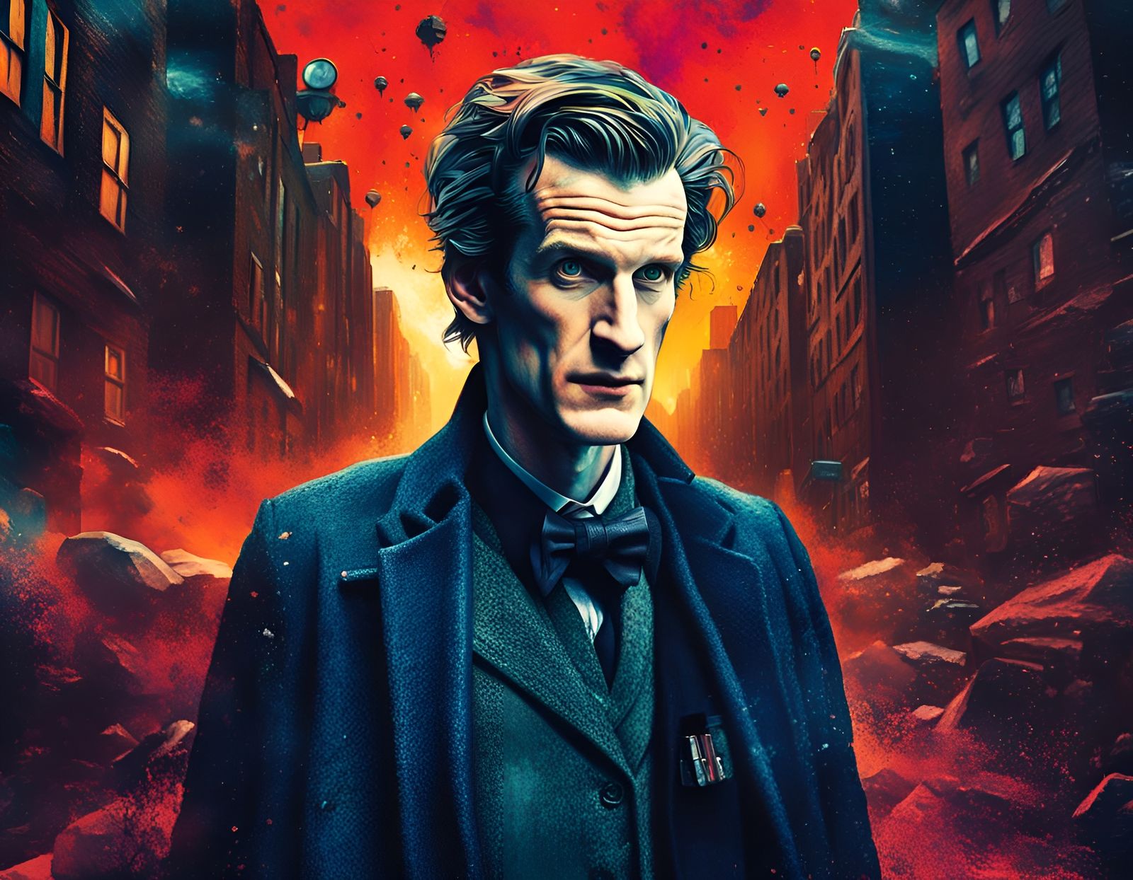 Matt Smith as Dr. Who in Urbancore Style