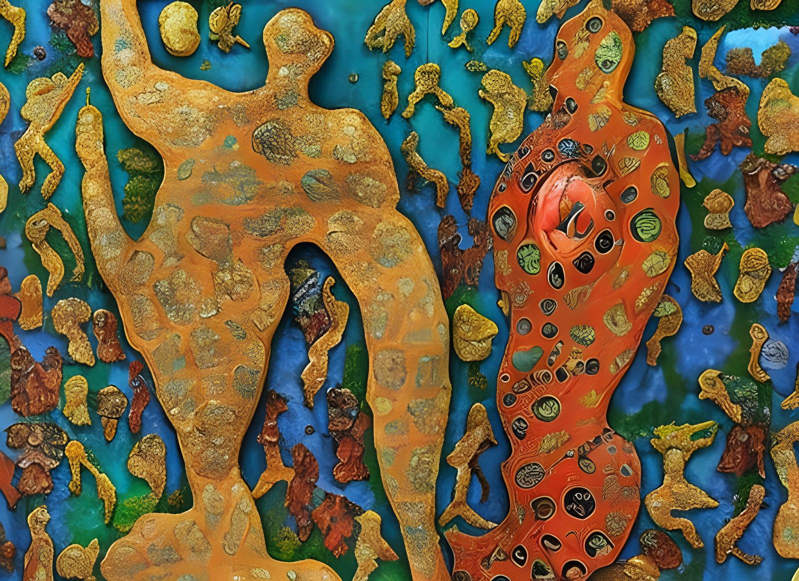 Pictorial History of Humanity in 3D Shading