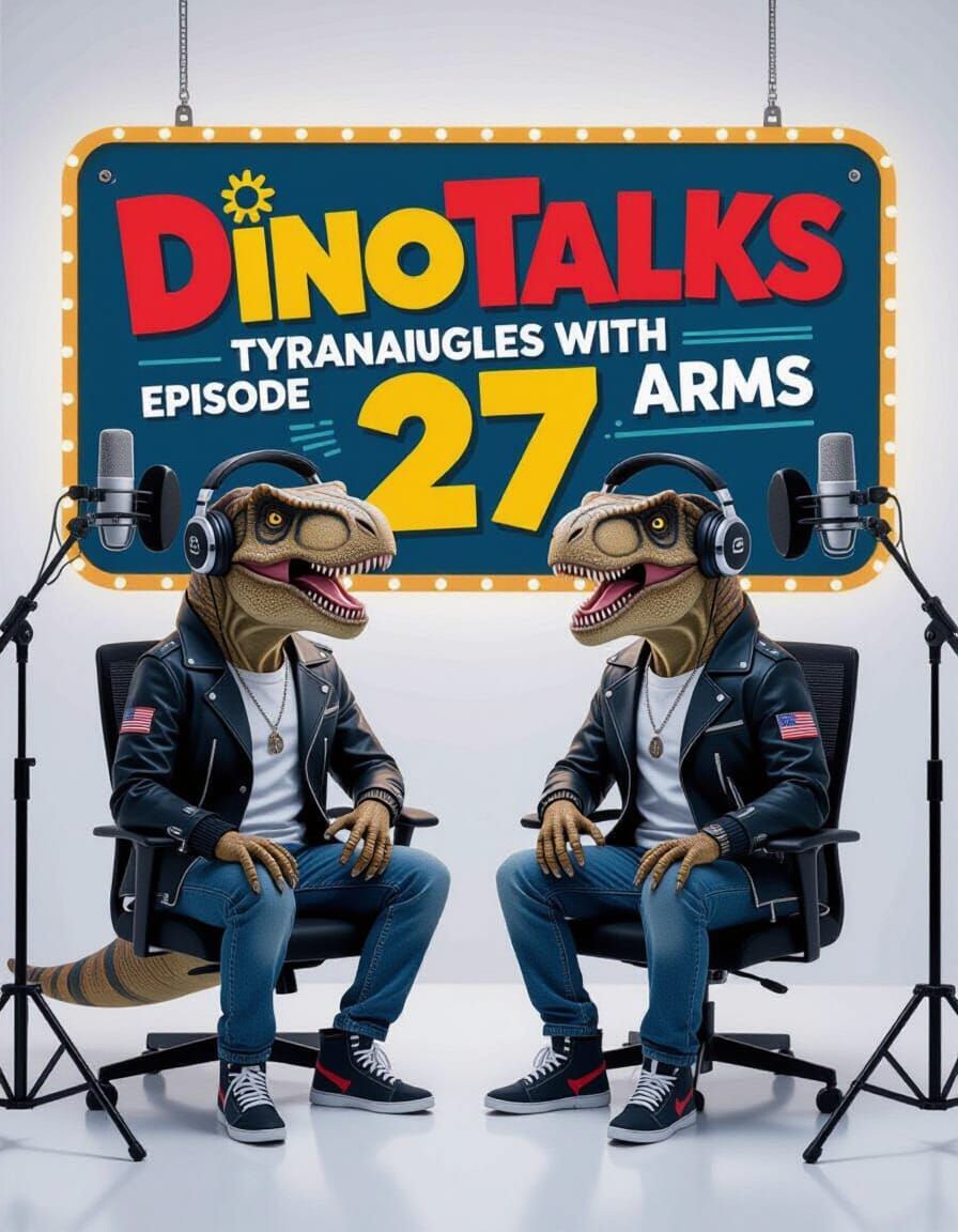 Raptors Host DinoTalks Podcast in Modern Studio