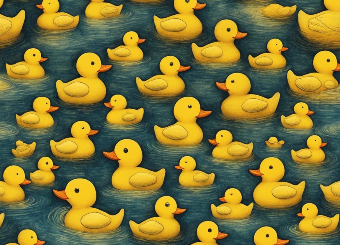 Yellow rubber ducks' community. 💛