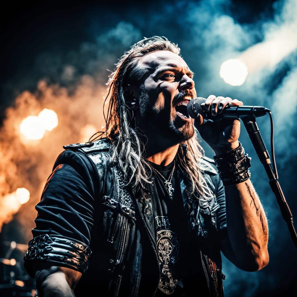 Joakim Broden Sings On Stage: Heavy Metal Portrait