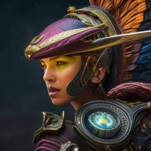 Steampunk Flying Machines with Ornate Drapery