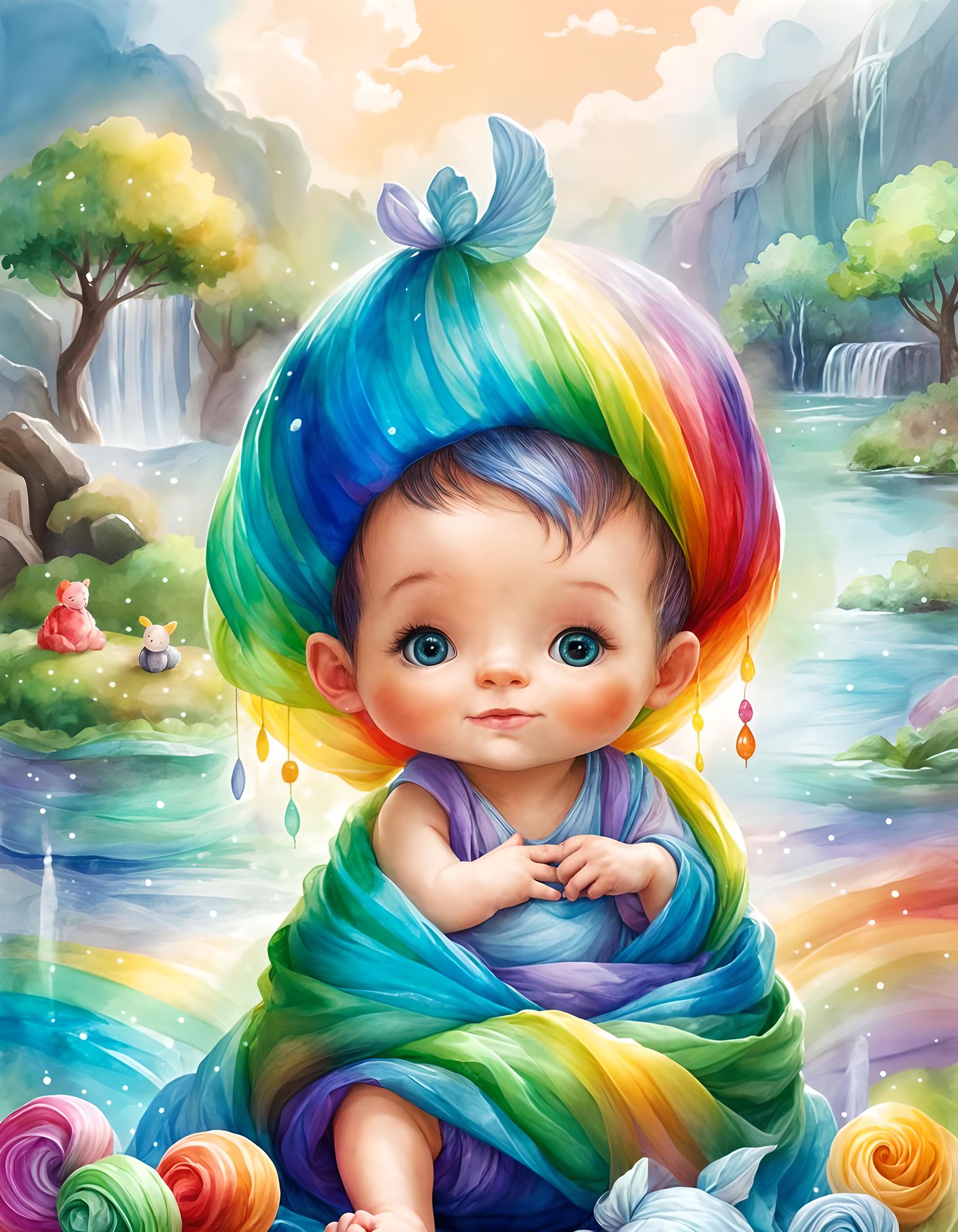 Symbol of Hope: A Rainbow Baby