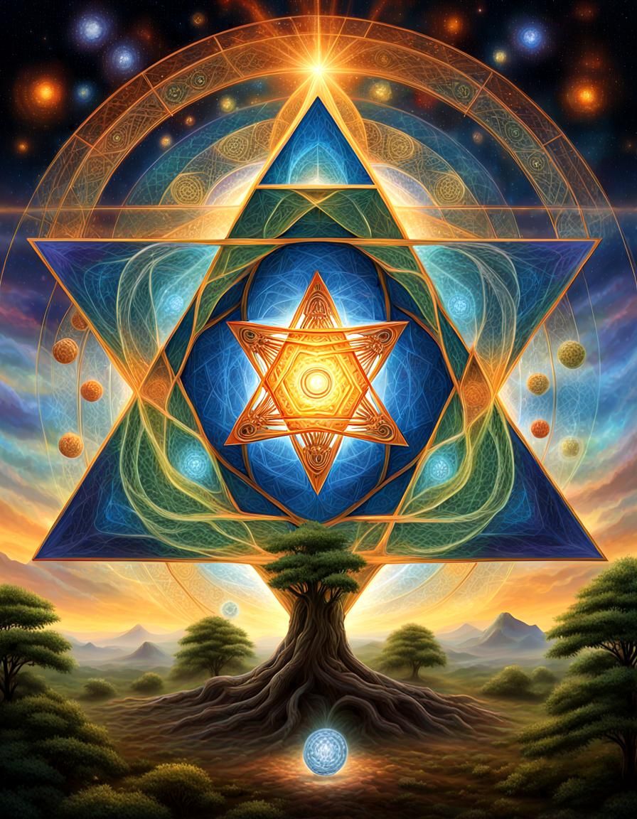 Energetic Merkaba: Sixth Dimensional Sacred Geometry