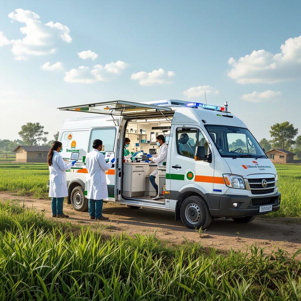 Modern Mobile Laboratory in Rural India: Futuristic Design