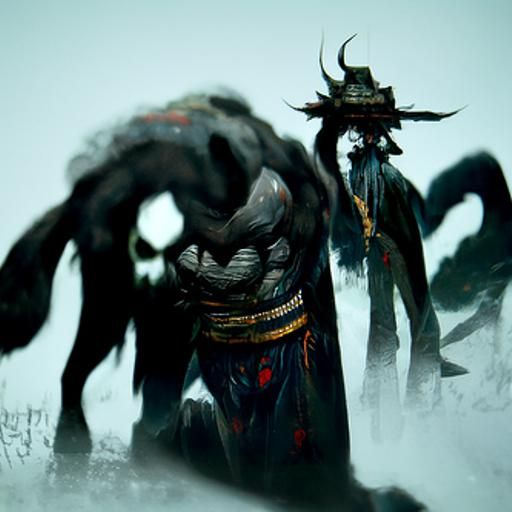 Sinister Kaido Art in Rutkowski Style