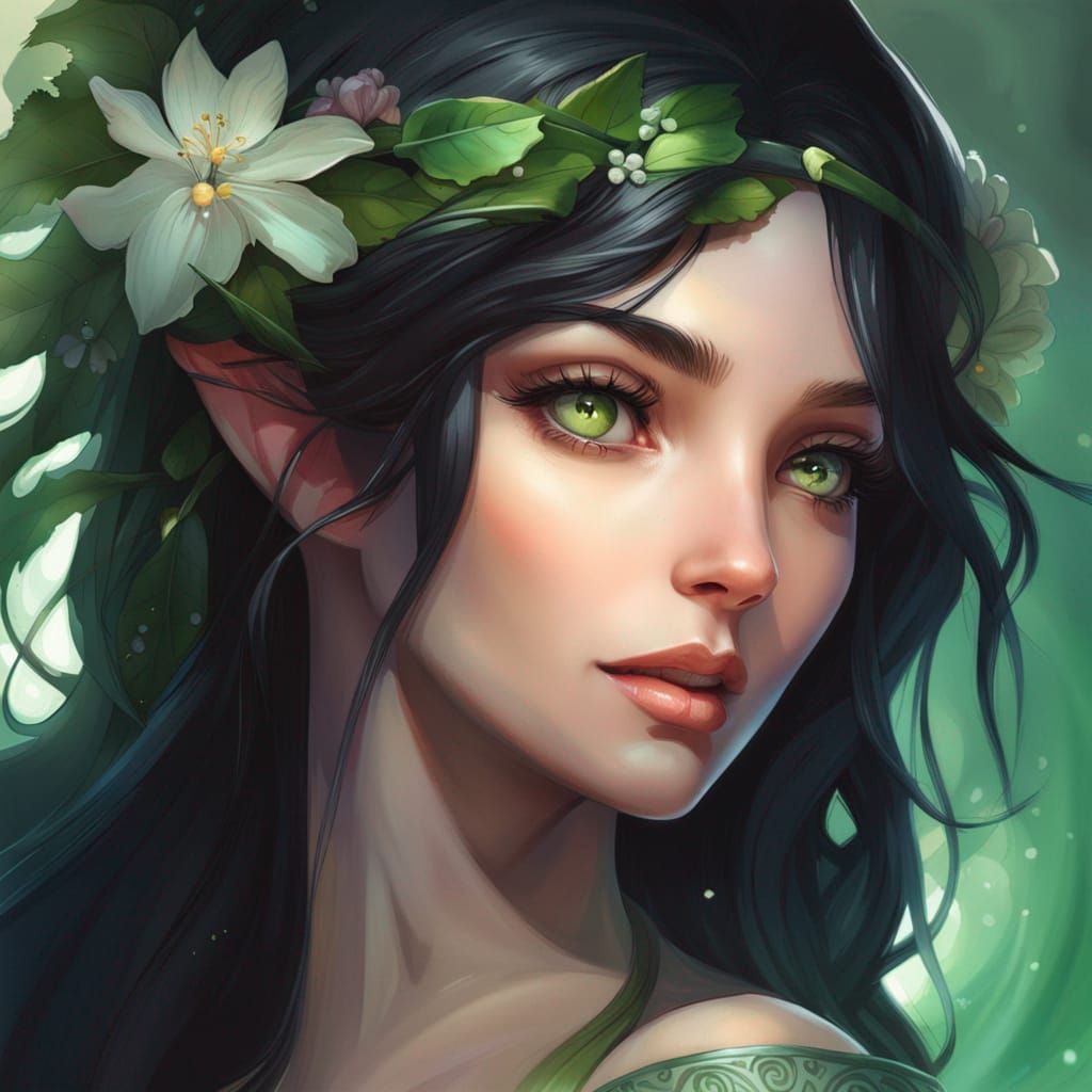 Elf princess portrait