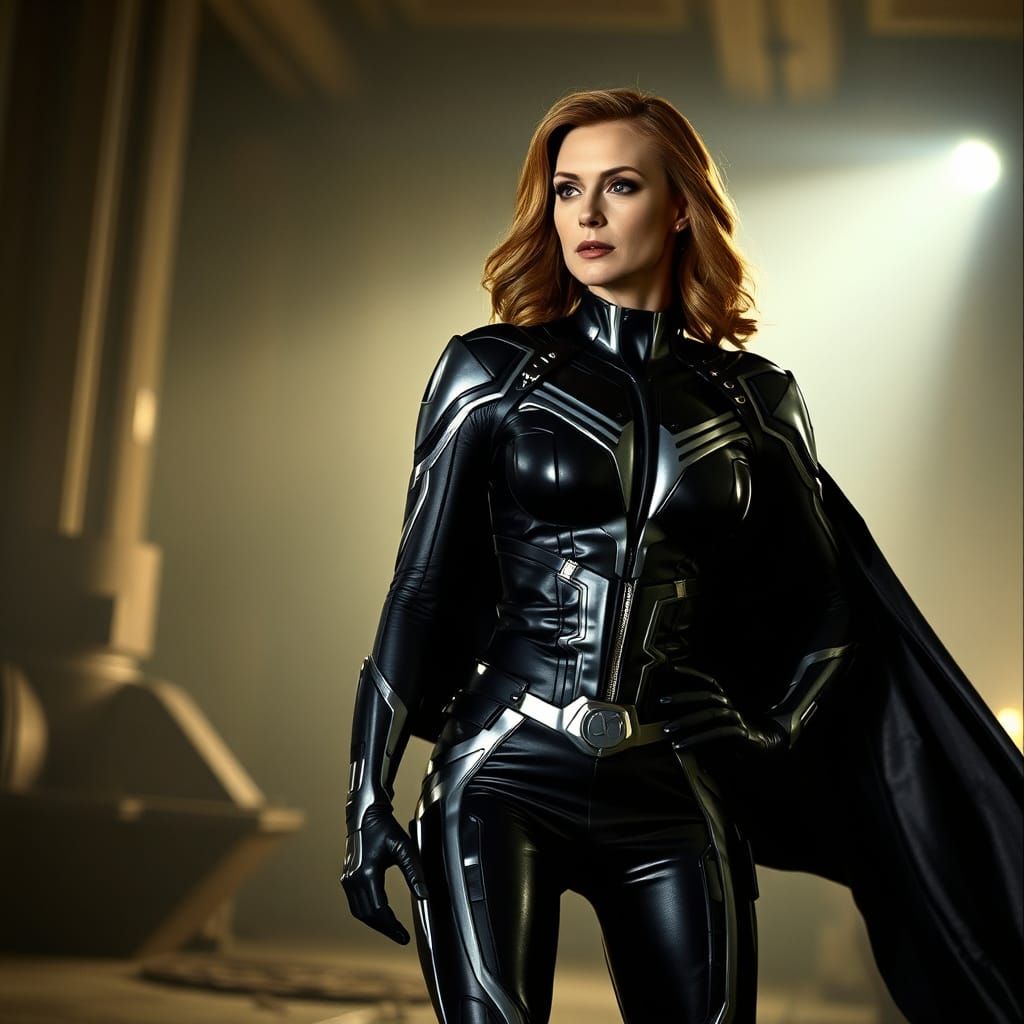 Diana Rigg as Superhero in Marvel's THE AVENGERS