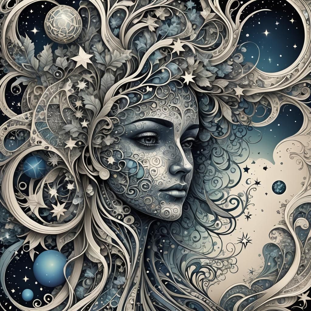 Cosmic Dreamscapes in Vibrant Fractal Patterns