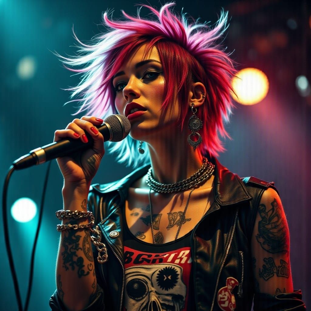 Riot Grrrl Rockstar Unleashed