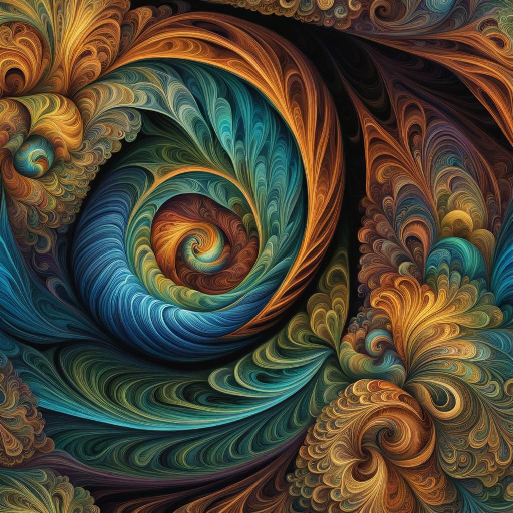 Surreal Seashore Art in Josephine Wall Style