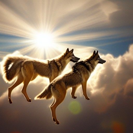 Wolves in Divine Sunshine