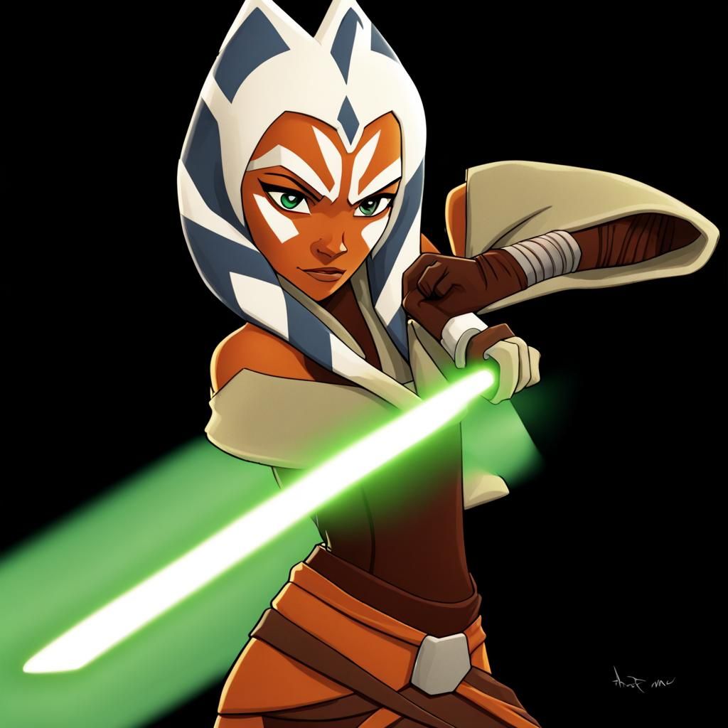 Ahsoka Tano AI Generated Image