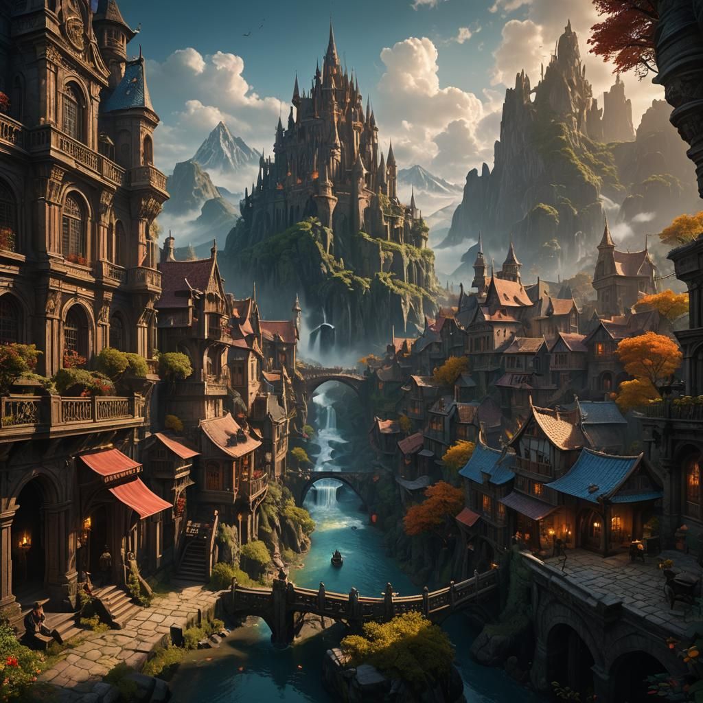 Beast Transformation: Fantasy Art Escape From Pain