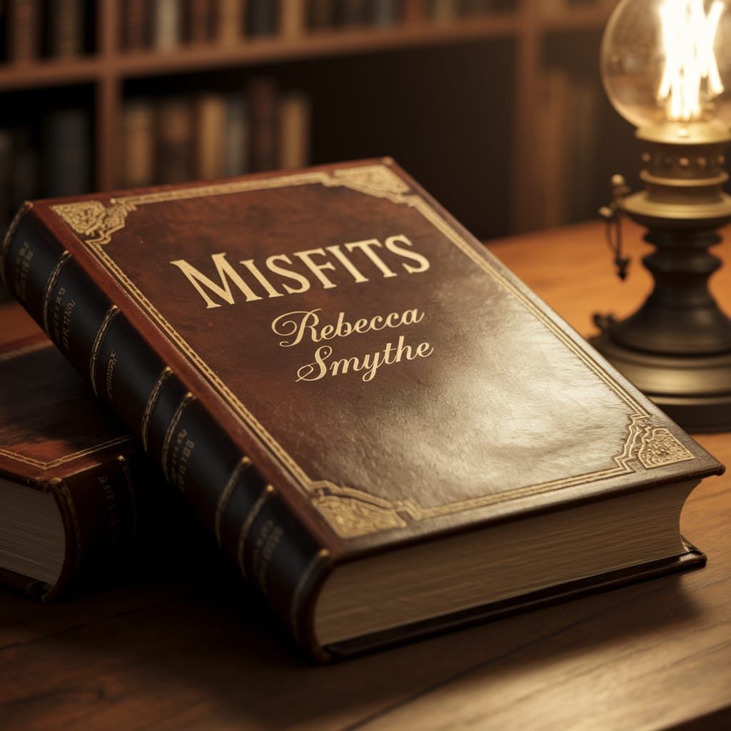 Elegant Book Cover with Misfits and Rebecca Smythe