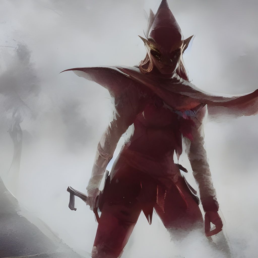 King Arthur as Space Knights in Cyberpunk Style