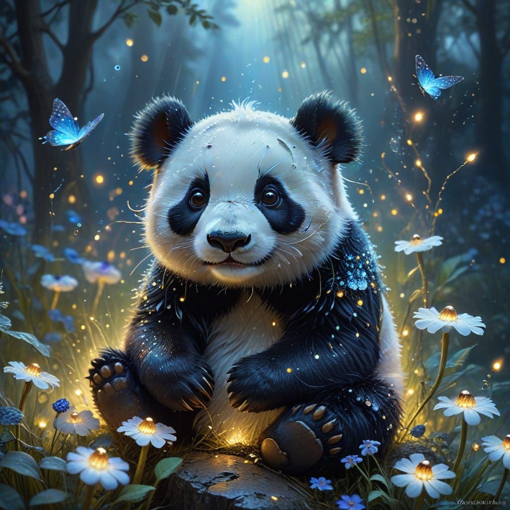 Magical panda