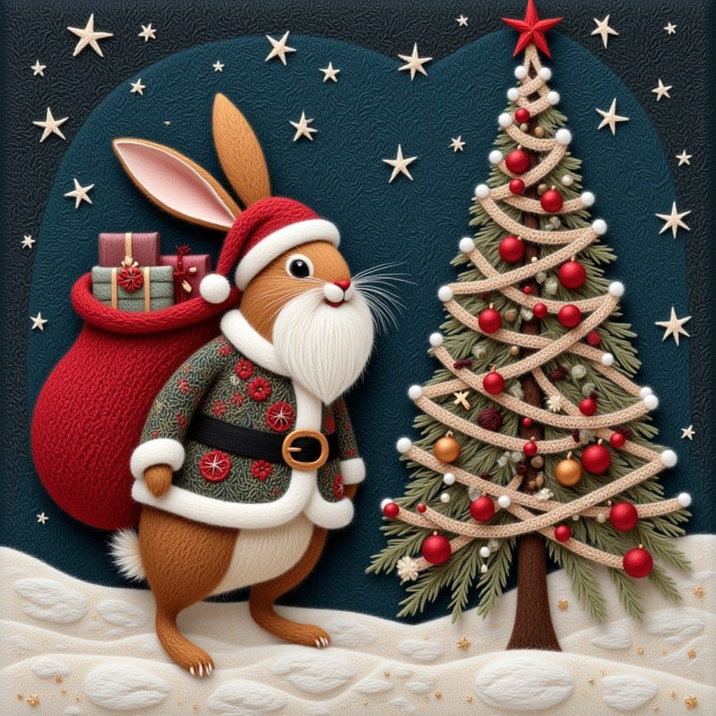 Christmas Bunny 🎁🐰
