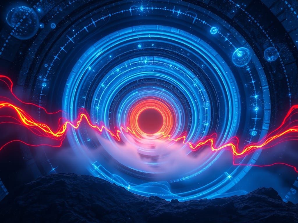 Cosmic Gateway Portal Unveiled in Vibrant Energy