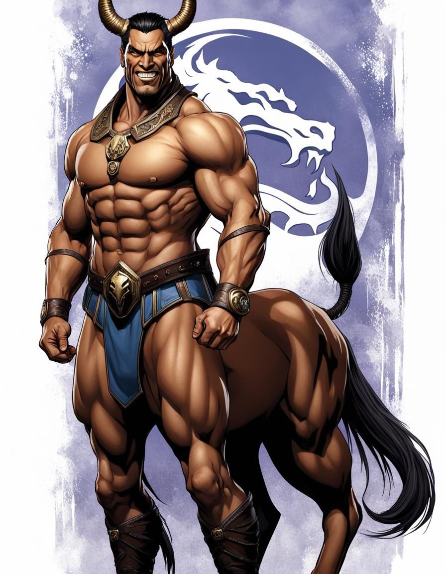 Motaro: Ultrarealistic Centaur Warrior from Mortal Kombat