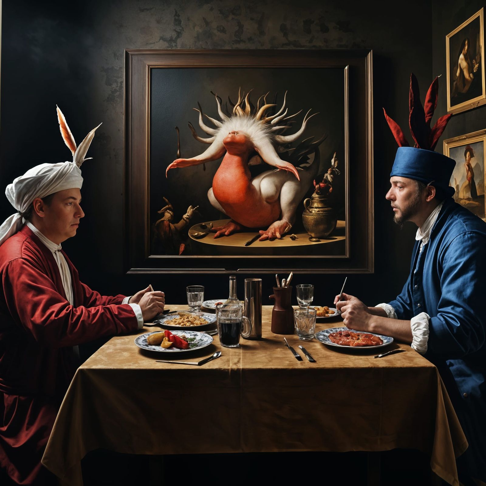 17th Century Life: Bizarre, Detailed Magical Realism