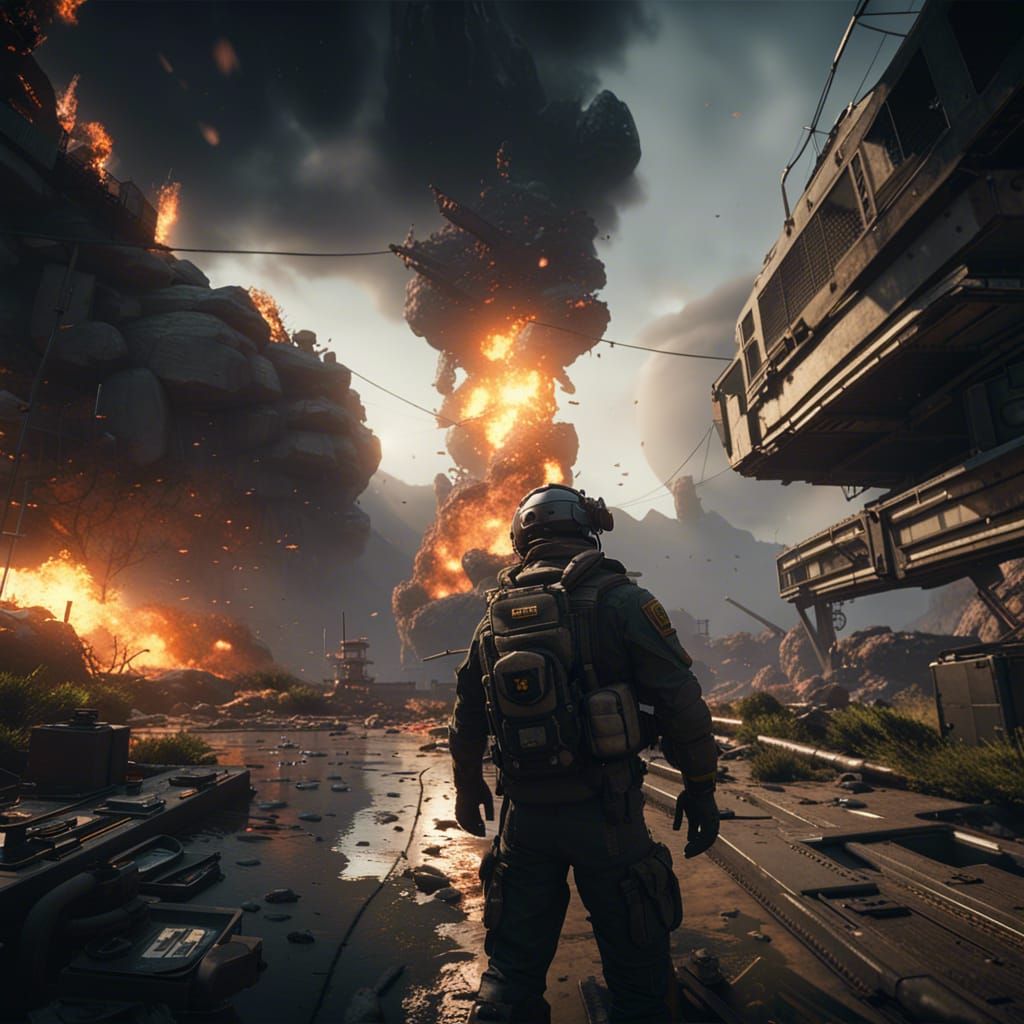 Epic 3D Nuke Explosion in Unreal Engine 5