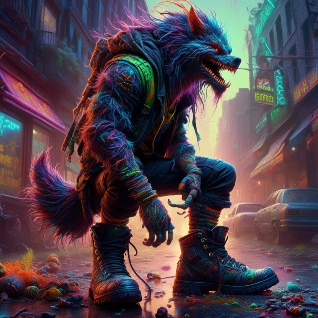 Death of a Shoe Salesman: Hyperrealistic New York Scene