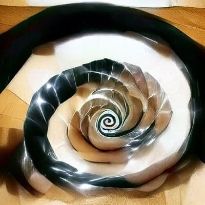 Hypnotic Spiral Pattern Creates Mesmerizing Visual